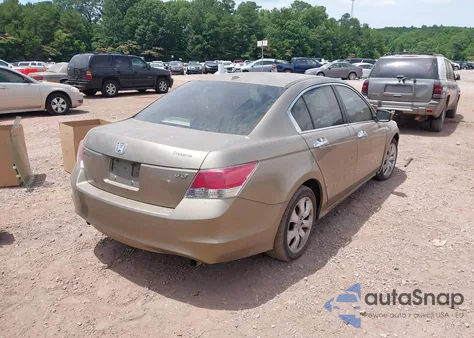 2008 Honda Accord 3.5 Ex-L из США, поврежденный, VIN 1HGCP36828A035086